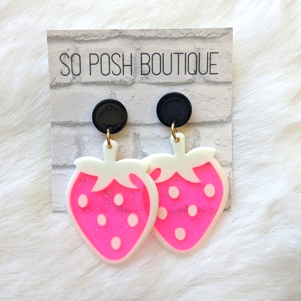 Strawberry Earrings